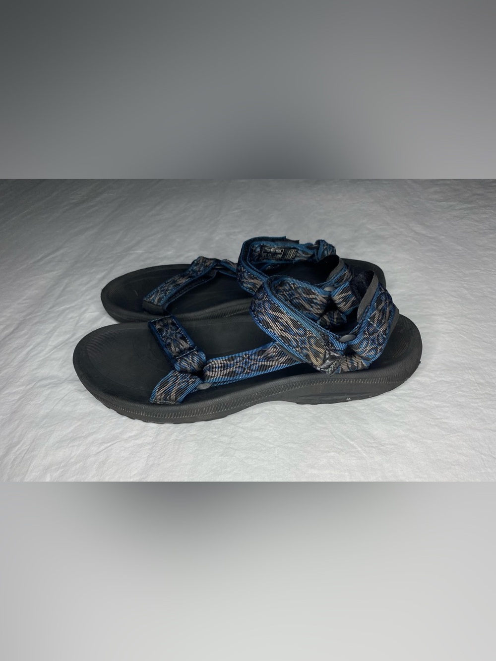 Teva Torin Sport Sandal 6584 Men’s Size 11 Water Hiking Black Blue Ankle Strap